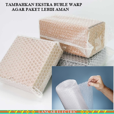 

Tambahan Extra Packing Bubble Wrap Agar Paket Lebih Aman