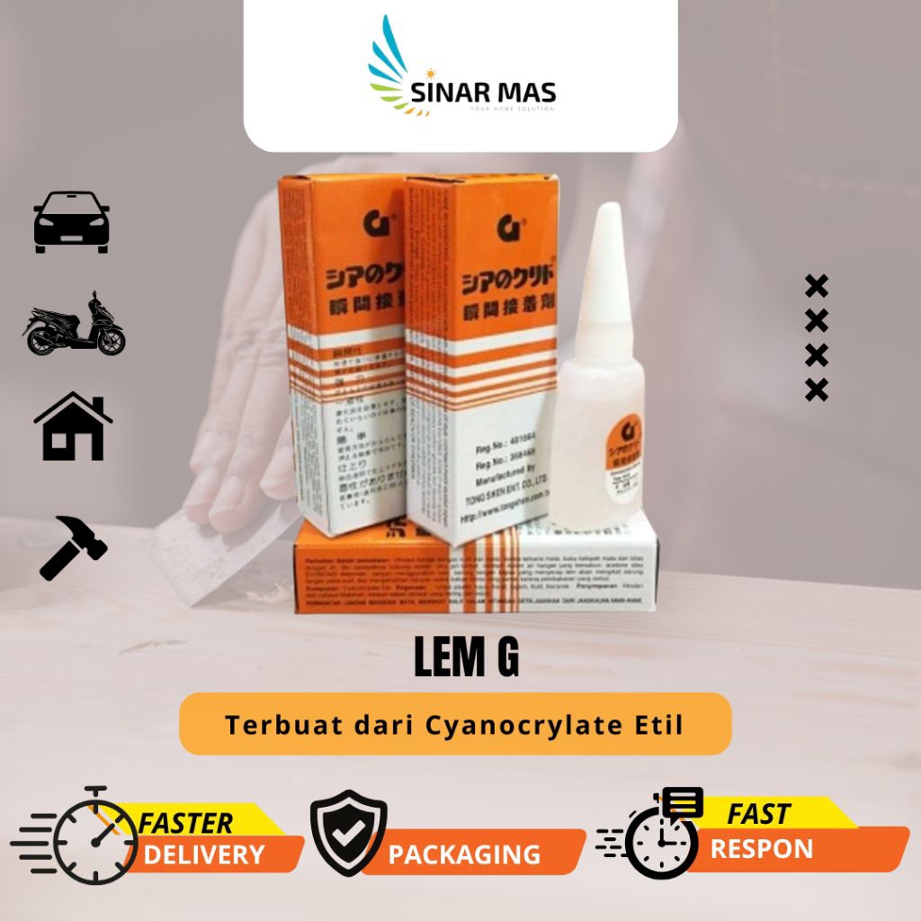 

Lem Korea Lem G Super Glue Lem Serbaguna 1 pcs 100% Original Palsu Uang Kembali