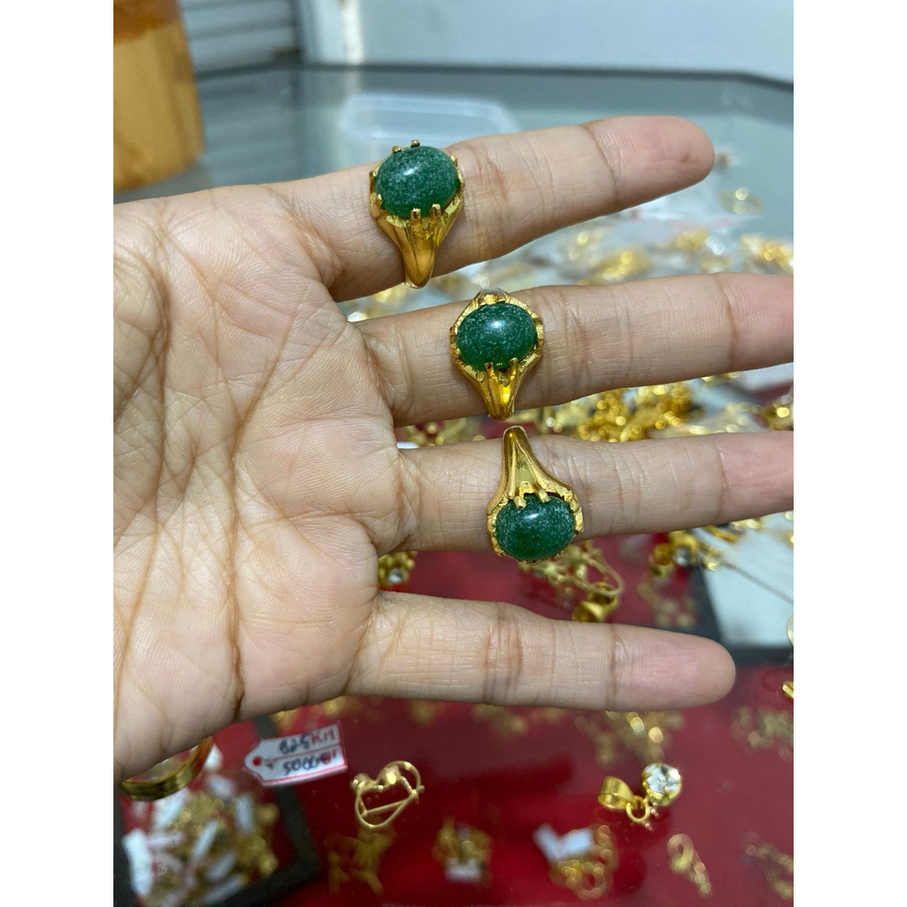 cincin bahan koin lapis emas