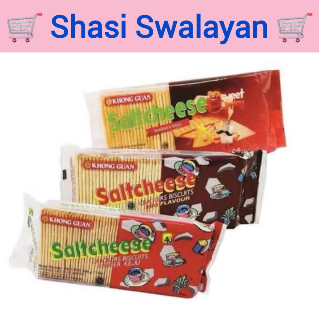 

KHONG GUAN Saltcheese 200 gr - Original/ Bbq/ Spicy