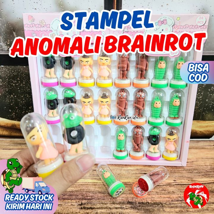 

Stampel Anomali Brainrot/ Stampel tung tung sahur/ stampel anak/ stampel anak anomali lucu