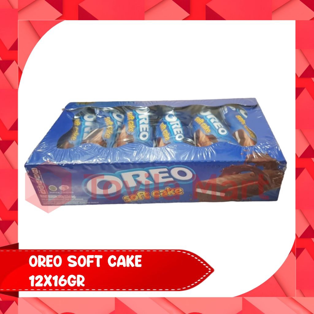 

Oreo Soft Cake Bolu Cokelat 1 Box Isi 12 pcs