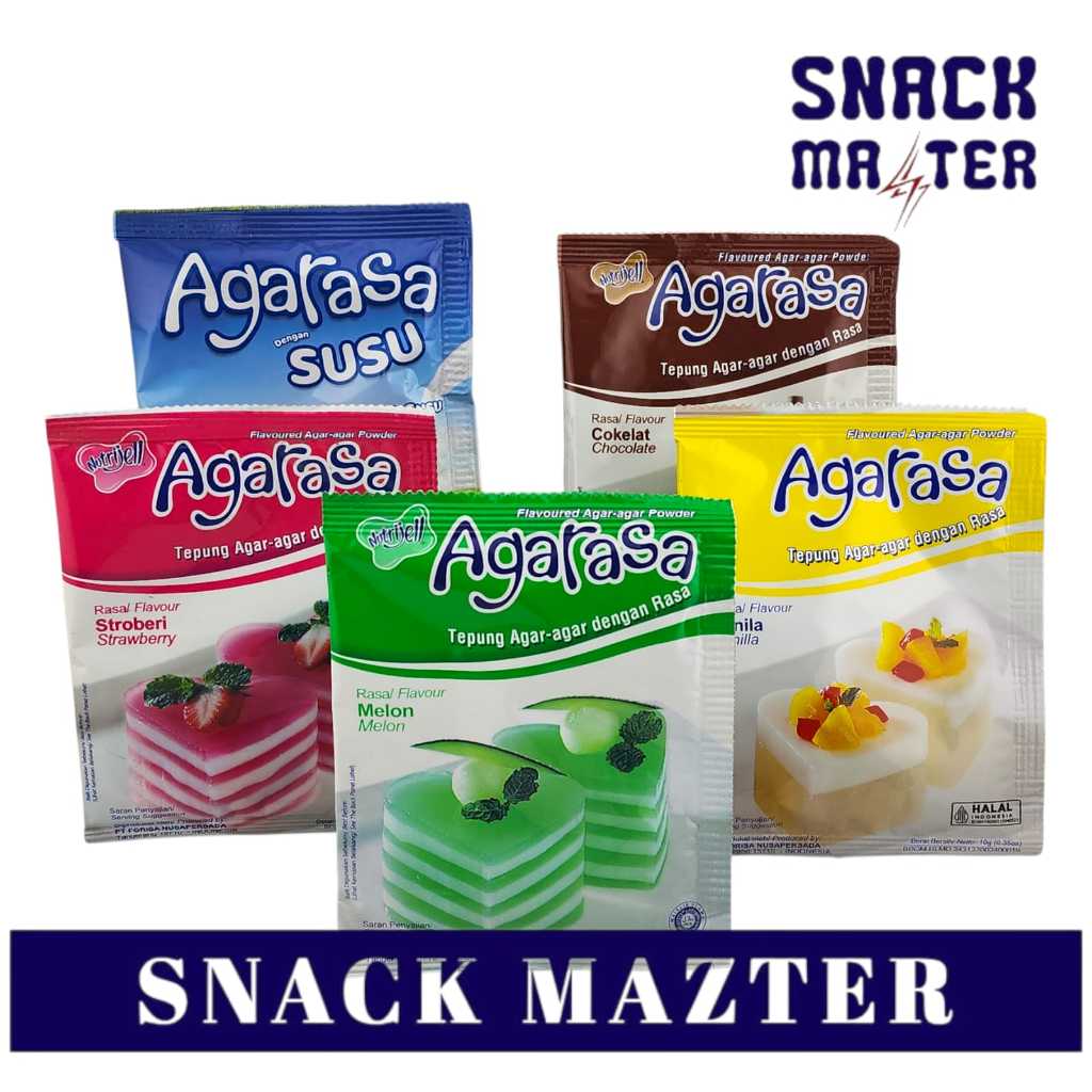 

Nutrijell Agarasa - Netto 10 gr