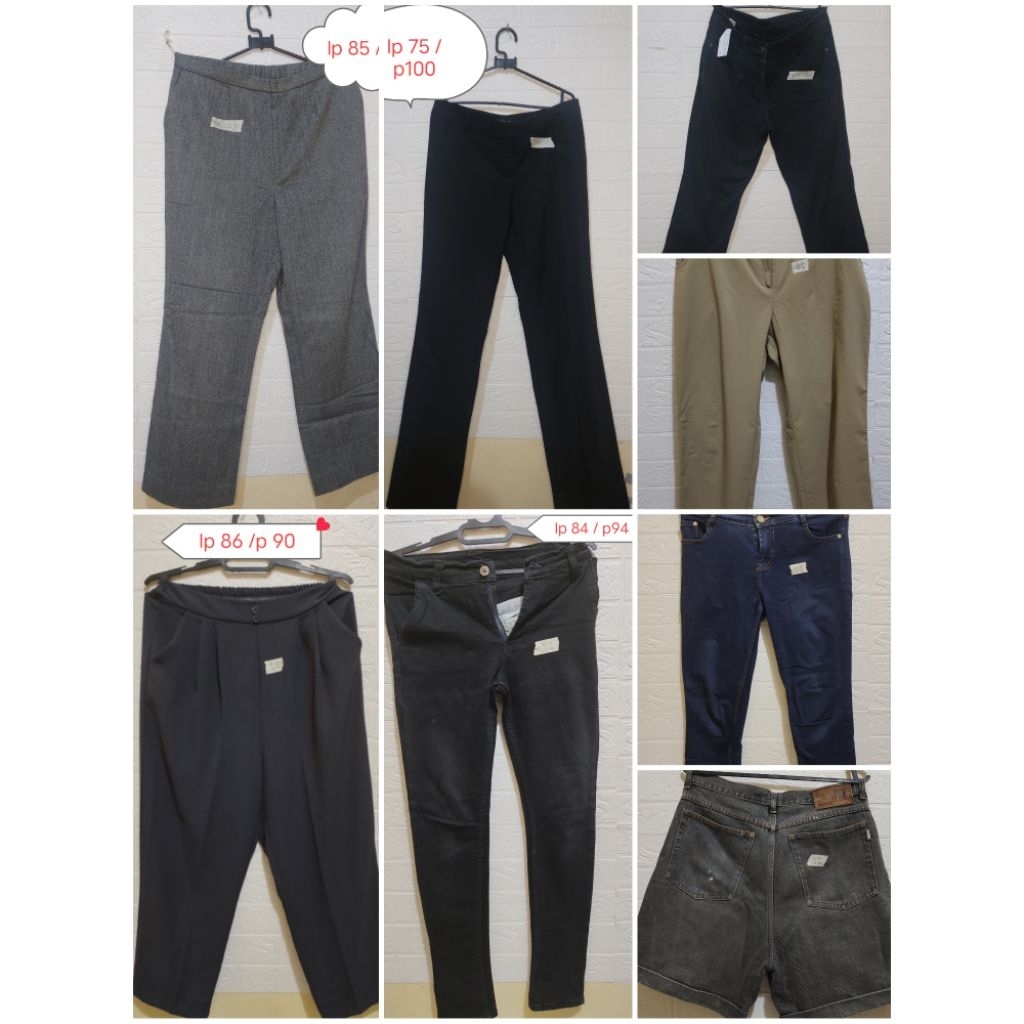 celana bekas murah, PL celana, celana jeans PL , celana bahan PL, celana panjang PL , celana wanita 