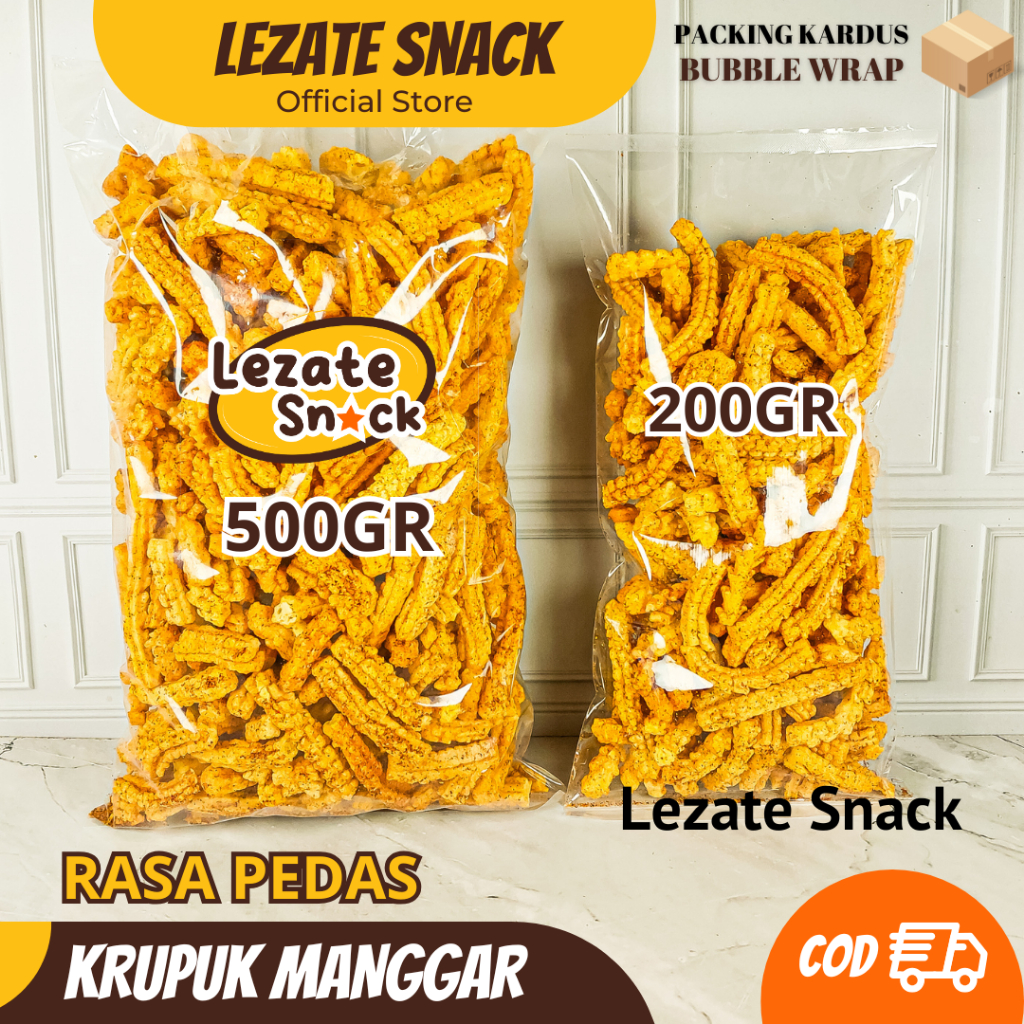

Kerupuk Akar Kelapa Pedas 500GR Kiloan Murah Enak Gurih / Krupuk Manggar Redas Cabe Jaat / Kerupuk Seblak Kecipir Reggae Lezate Snack