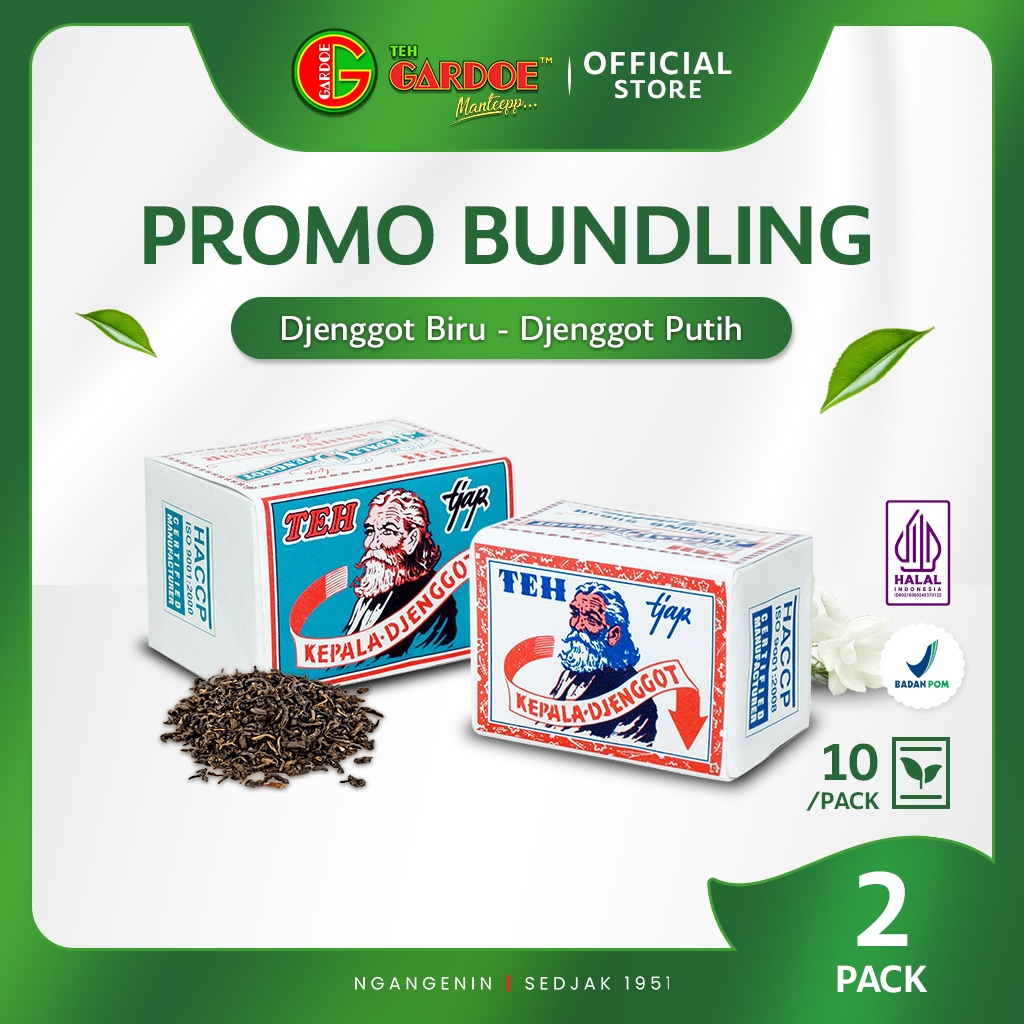 

(PROMO BUNDLING) Djenggot Biru 40gr & Djenggot Putih 40gr