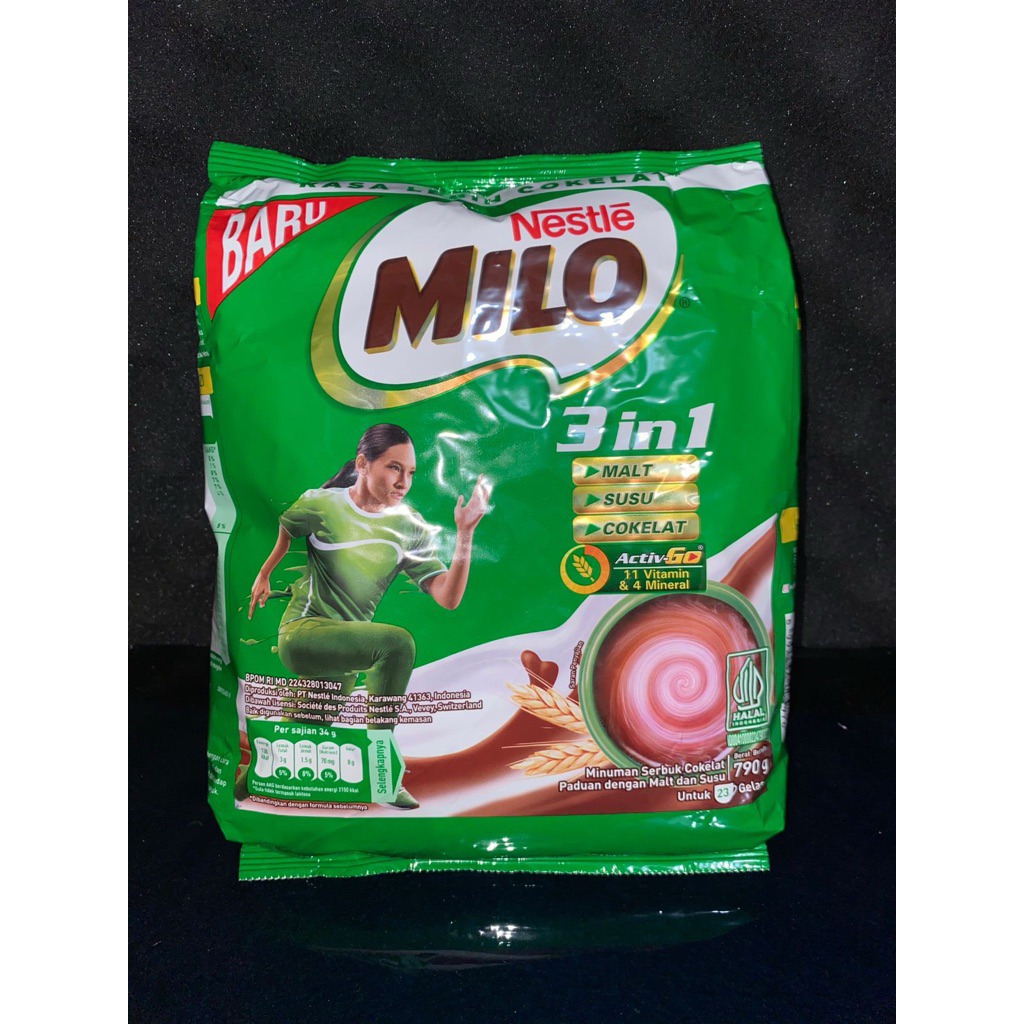 

MILO 3 IN 1 790GR COKLAT