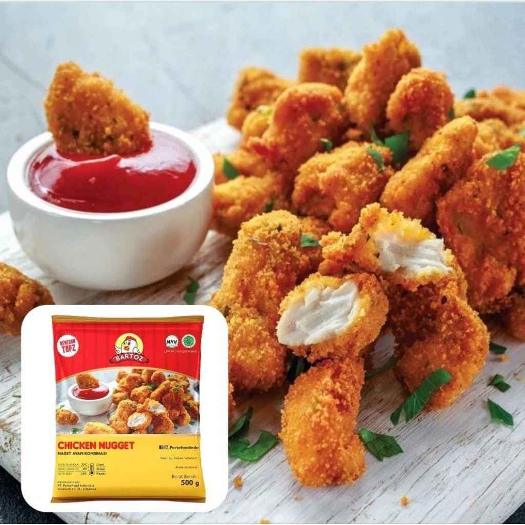 

Chiken nugget ayam renyah bikin ketagihan.