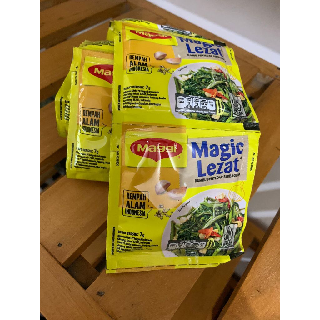 

MAGIC LEZAT MAGGI penyedap rasa 1 renceng
