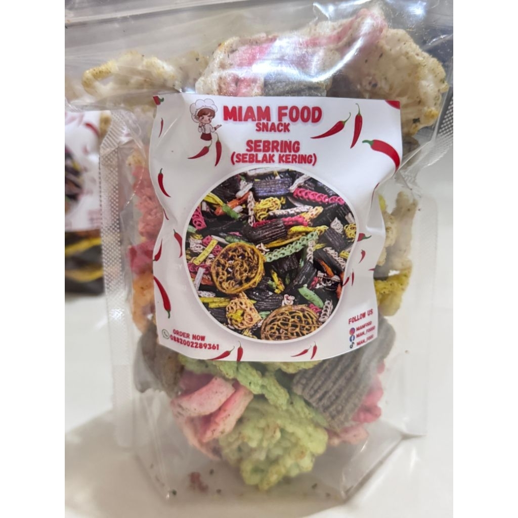 

Kerupuk Mekar bumbu sebring