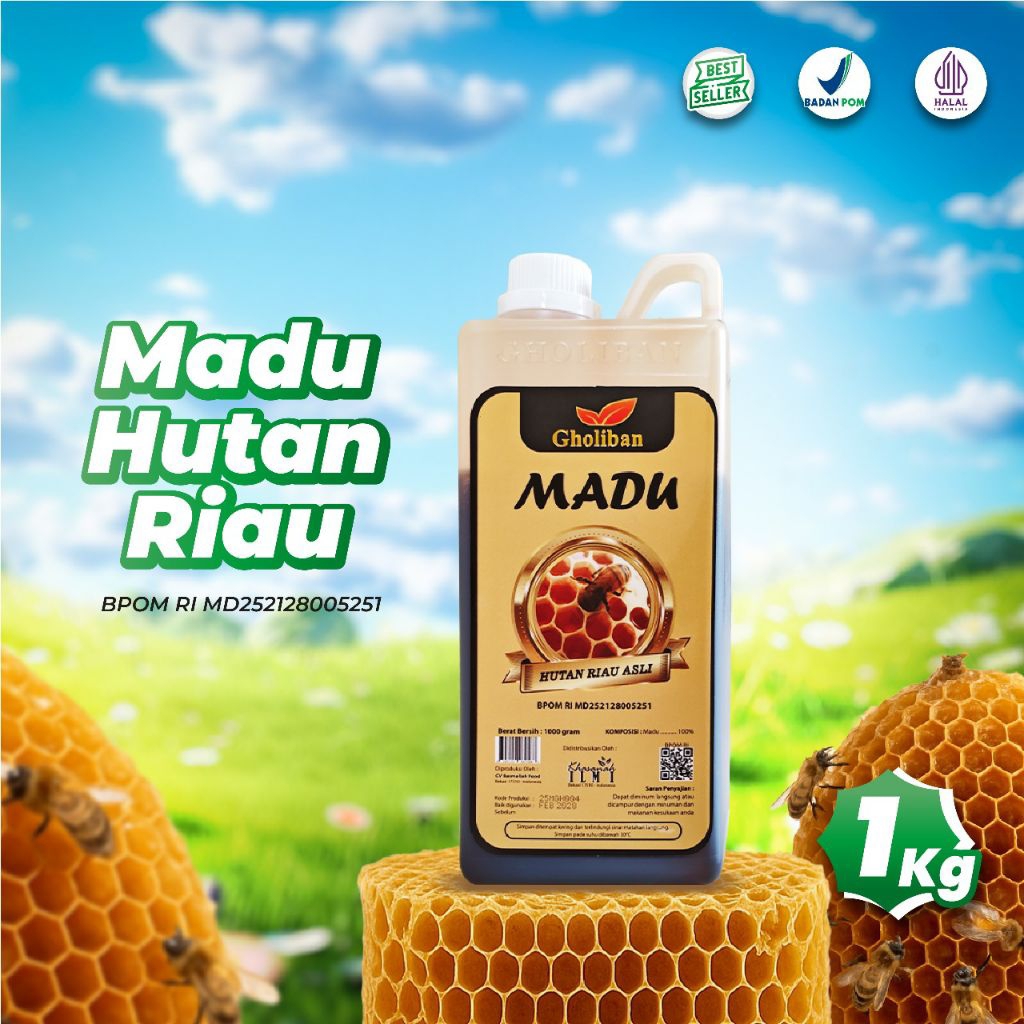 

Madu Hutan Riau Super Akasia Gholiban