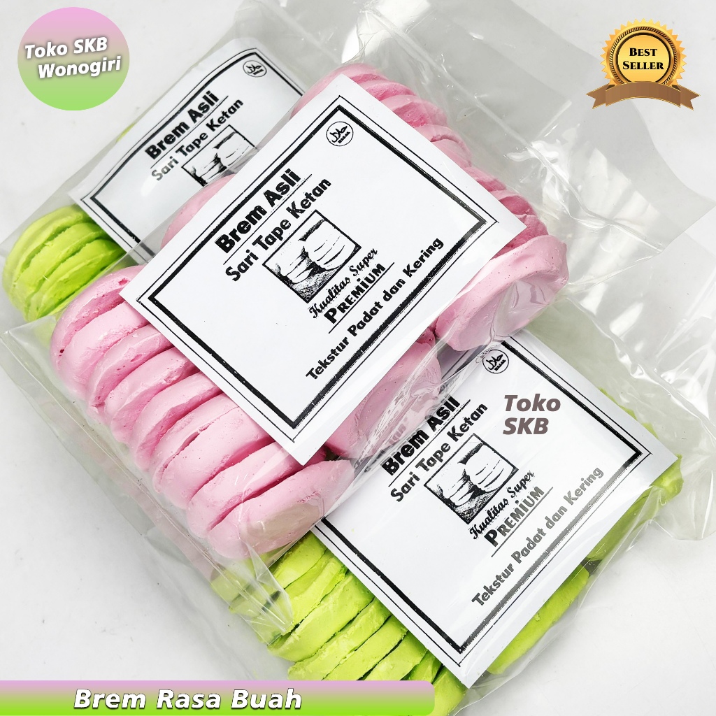 

Brem Rasa Buah Premium Tektur Padat Dan Kering Isi Lebih Banyak Asli Wonogiri