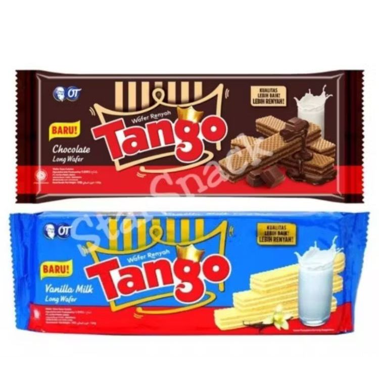 

Tango Milky Chocolate Wafer, Vanilla Strawberry 100g