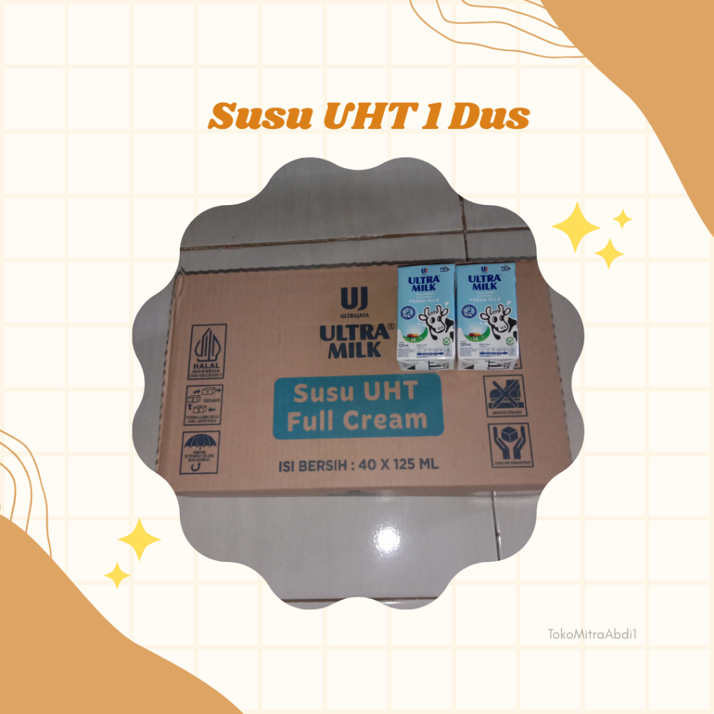 

Susu Ultra Milk 40 pcs x 125 ml
