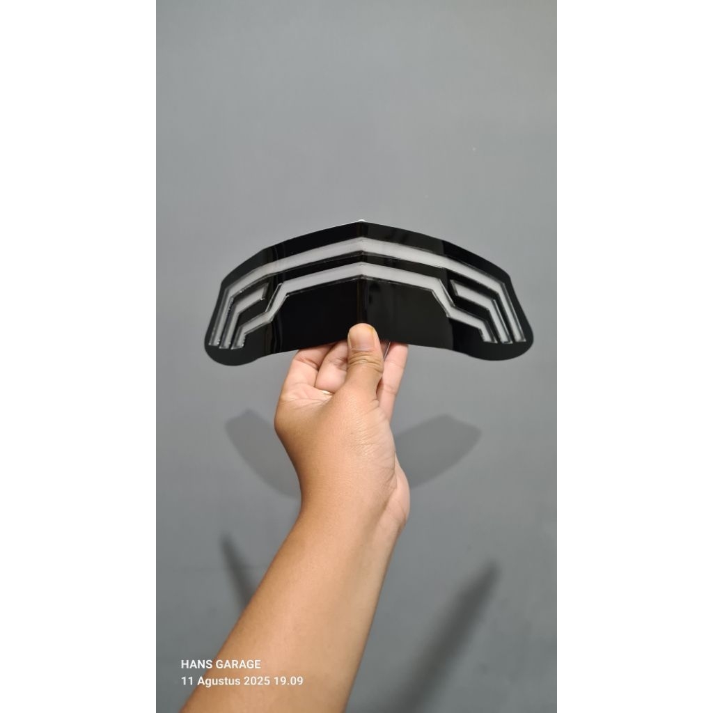 bahan lazy timbul akrilik tanpa cat vario led old