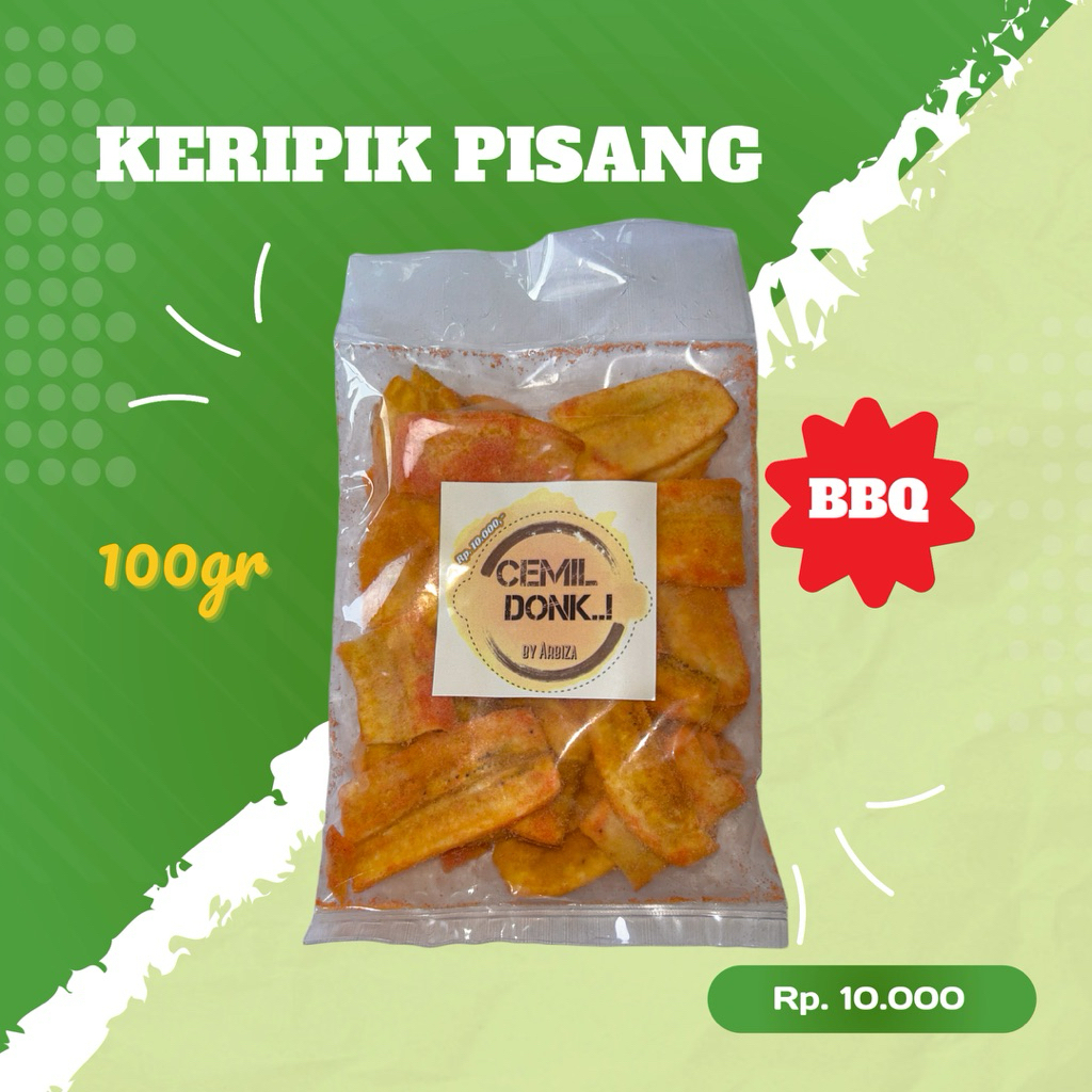 

Keripik Pisang Kepok Aneka Rasa BBQ 100gr