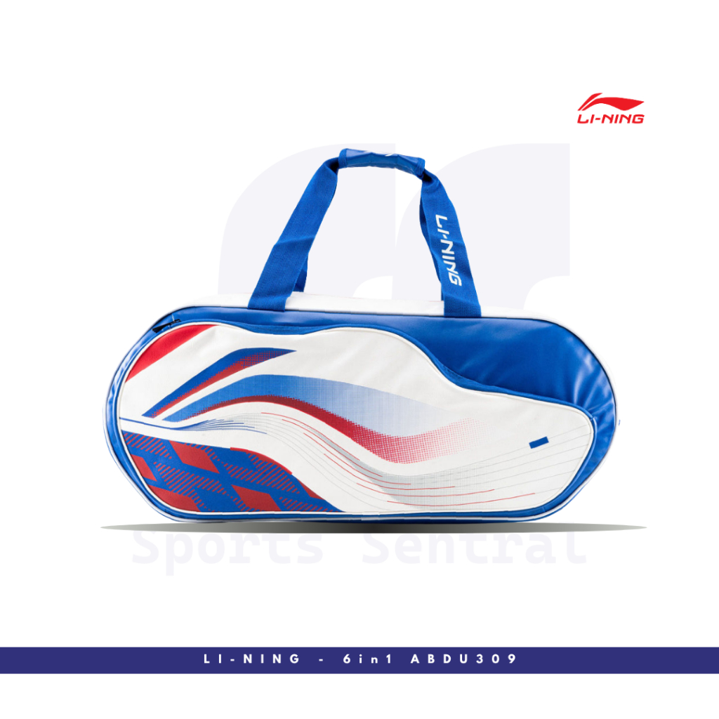 Lining Tas Raket Badminton 6in1 Dolph Kit Bag ABDU309 (Thermo)