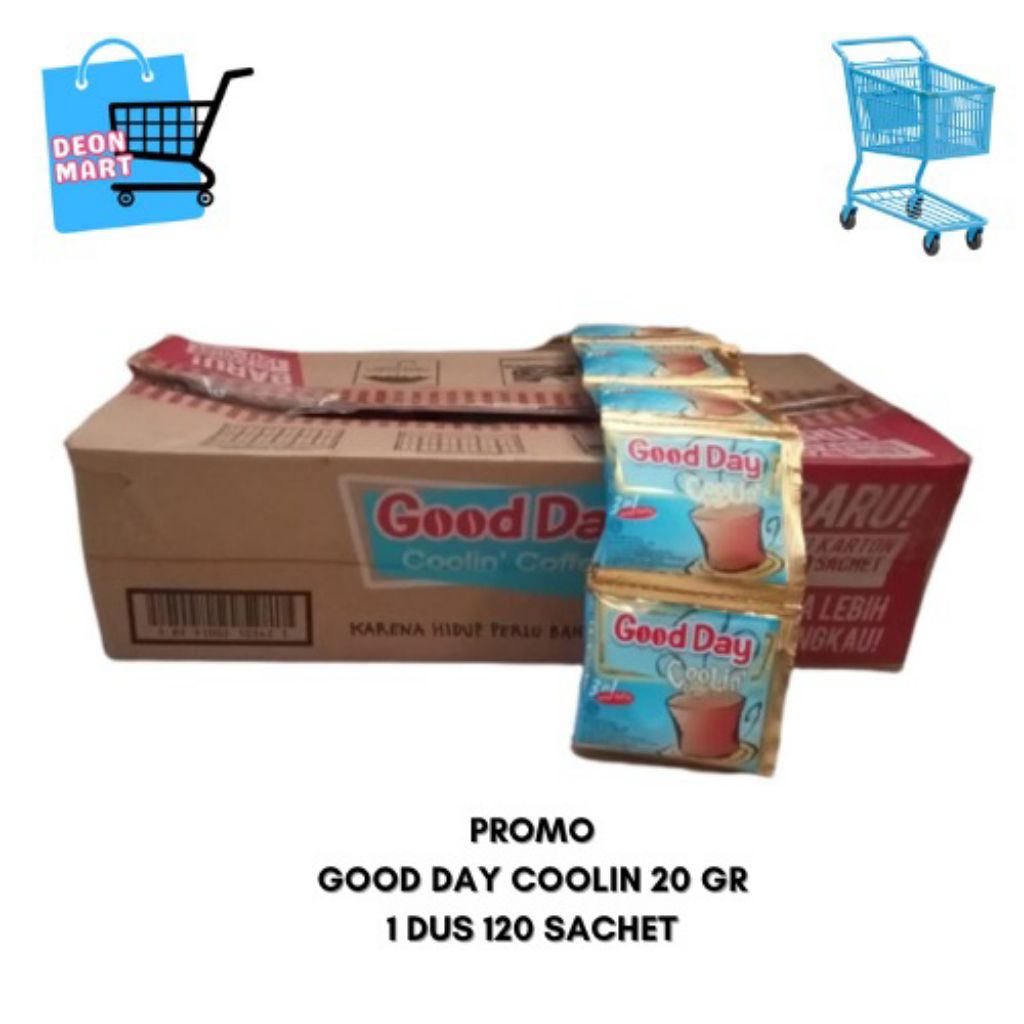 

PROMO GOOD DAY COOLIN 20 GR 1 DUS (120 SACHET)