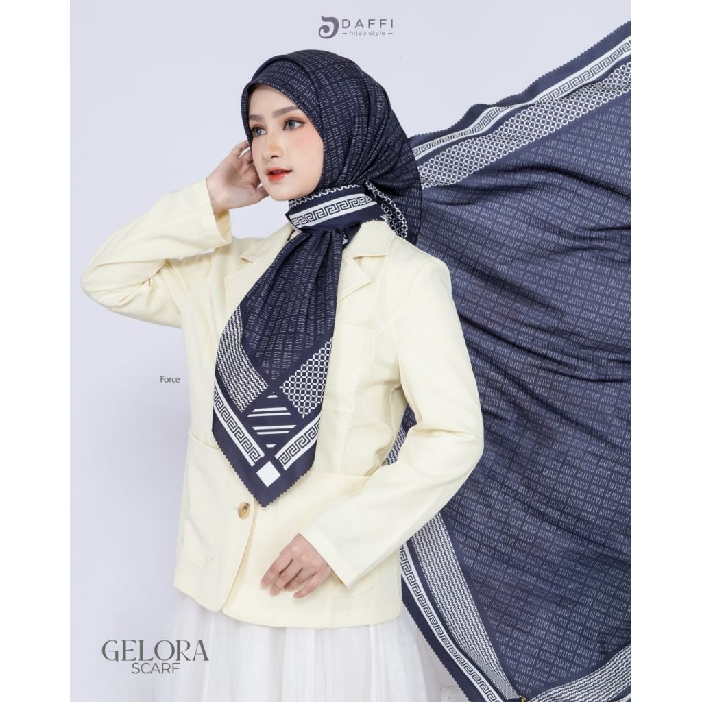 Hijab Daffi - Gelora Scarf - Hijab Segi Empat Terbaru