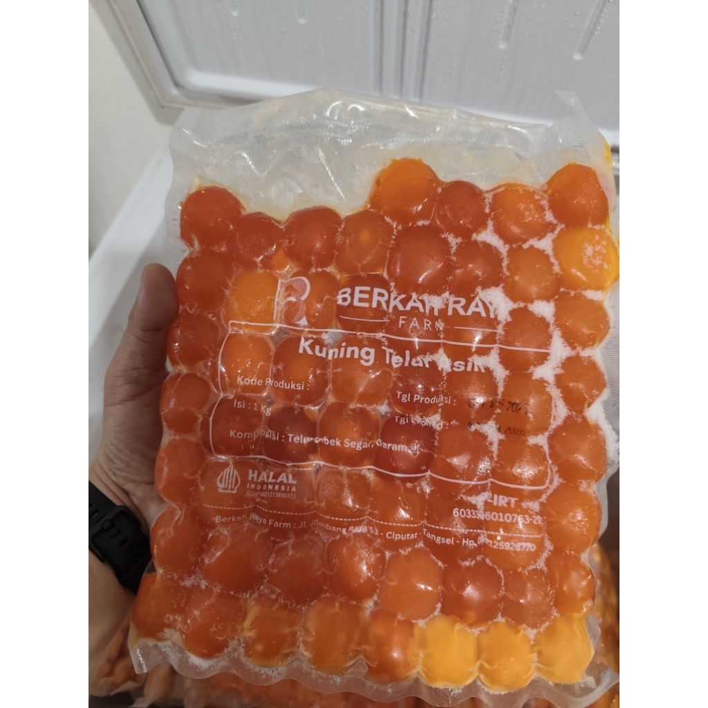 Kuning Telur Asin Super Frozen Grade A