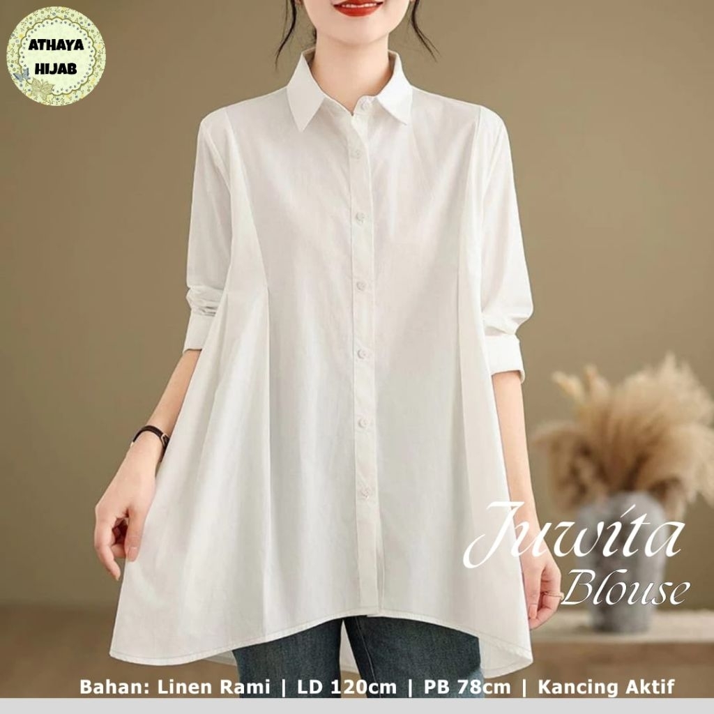 JUWITA BLUS / JUWITA BLOUSE PREMIUM ORI ATHAYA - JUWITA BLOUSE TERMURAH BISA COD