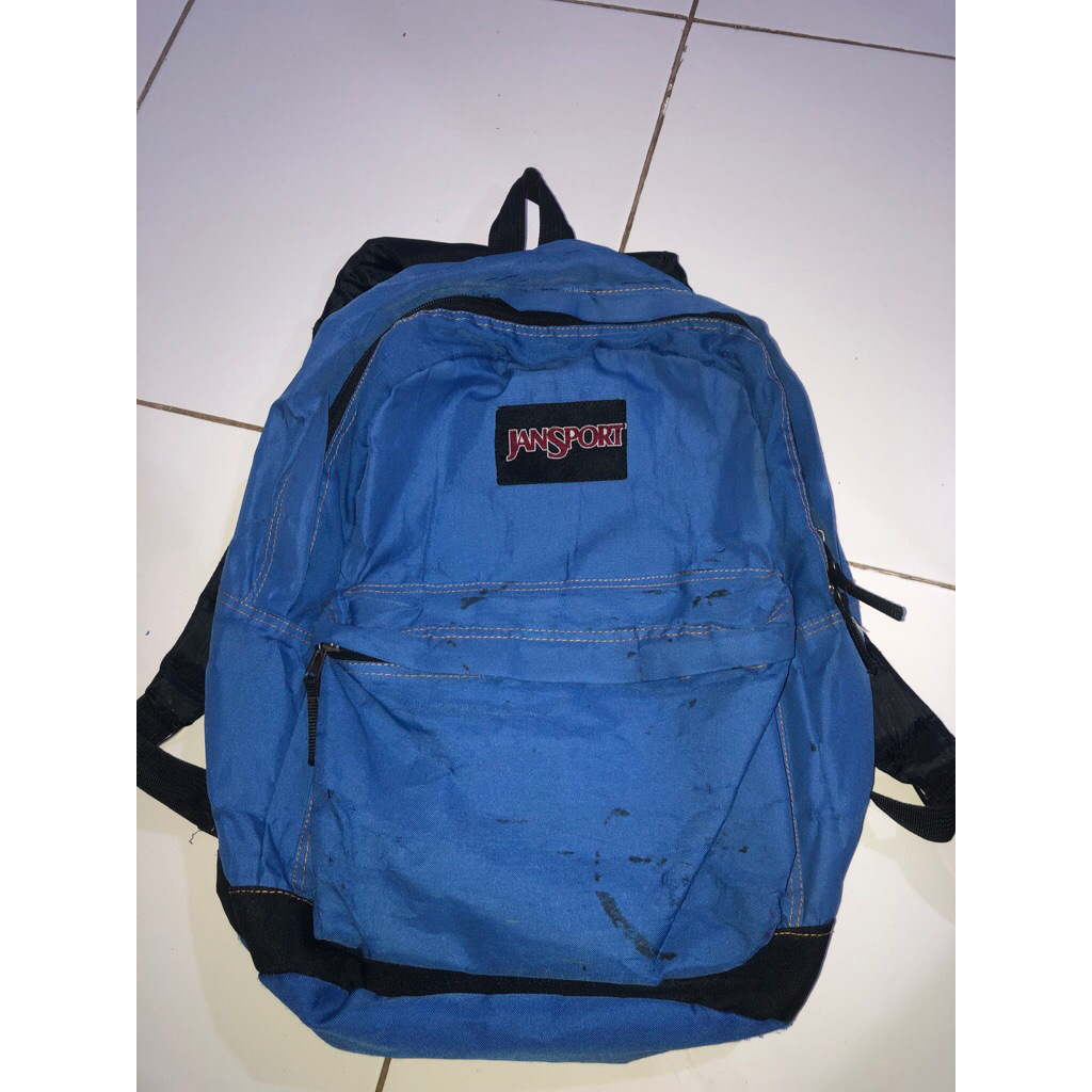Tas jansport biru keren