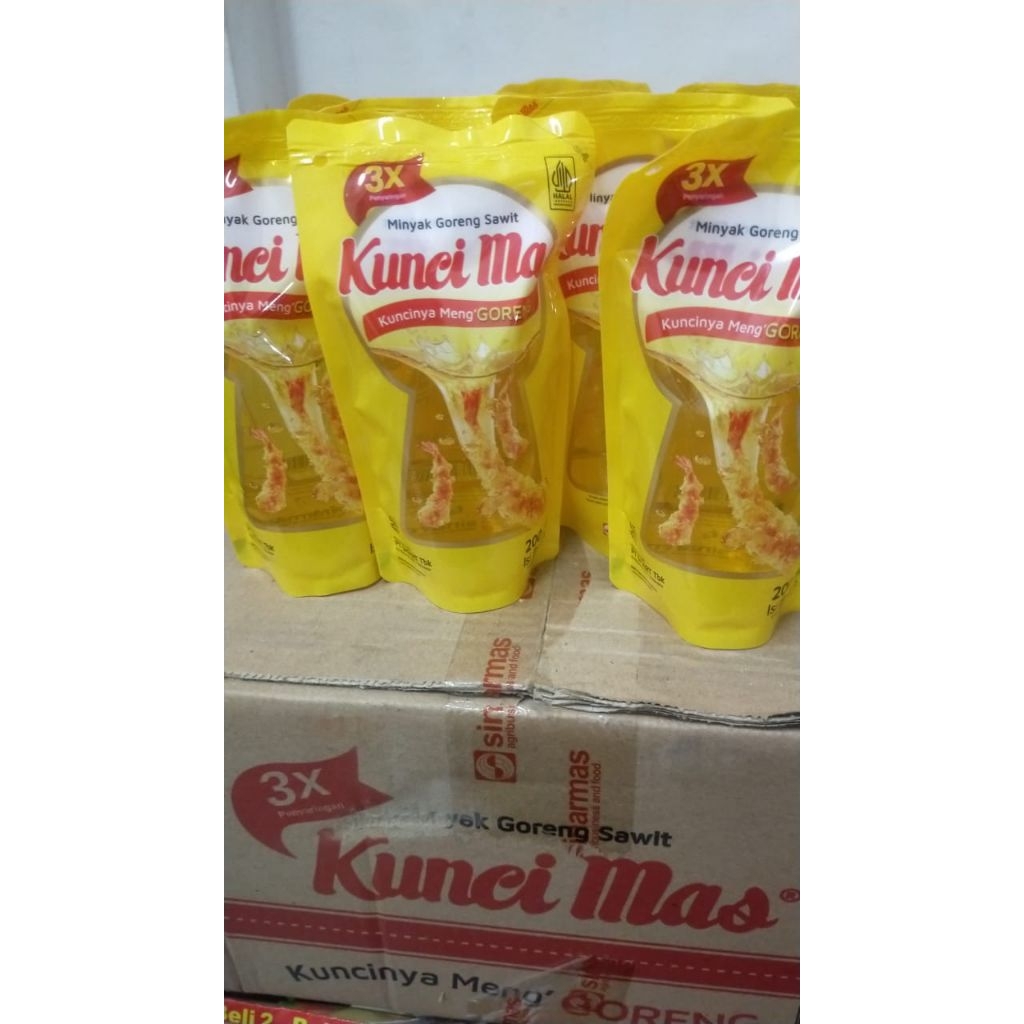 

Minyak Goreng Kunci Mas 200 ml