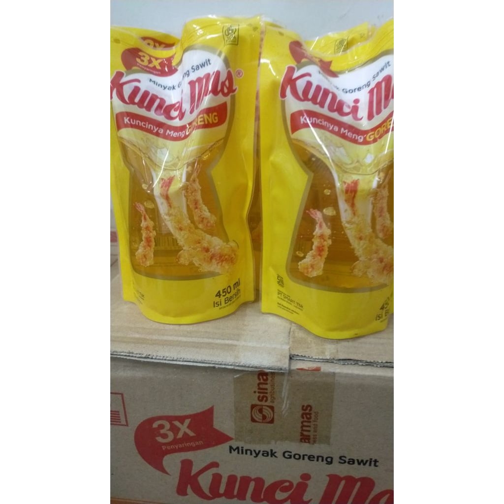

Minyak Goreng Kunci Mas 450 ml