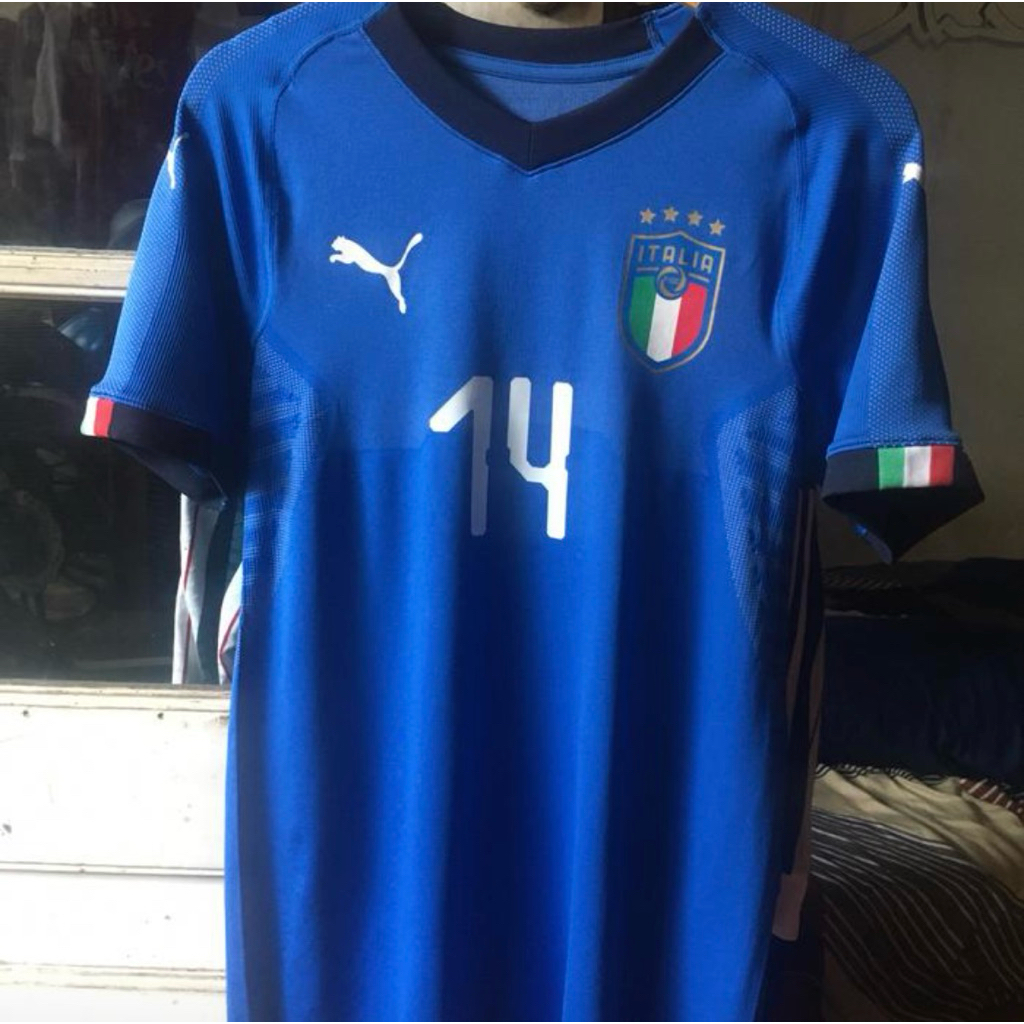 Jersey Original Italia Home Player Issue 2018