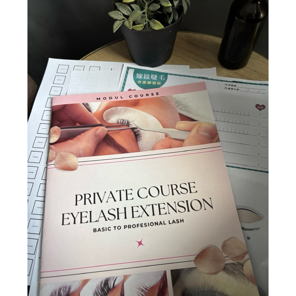 Modul Eyelash Extension/Buku Eyelash Full materi