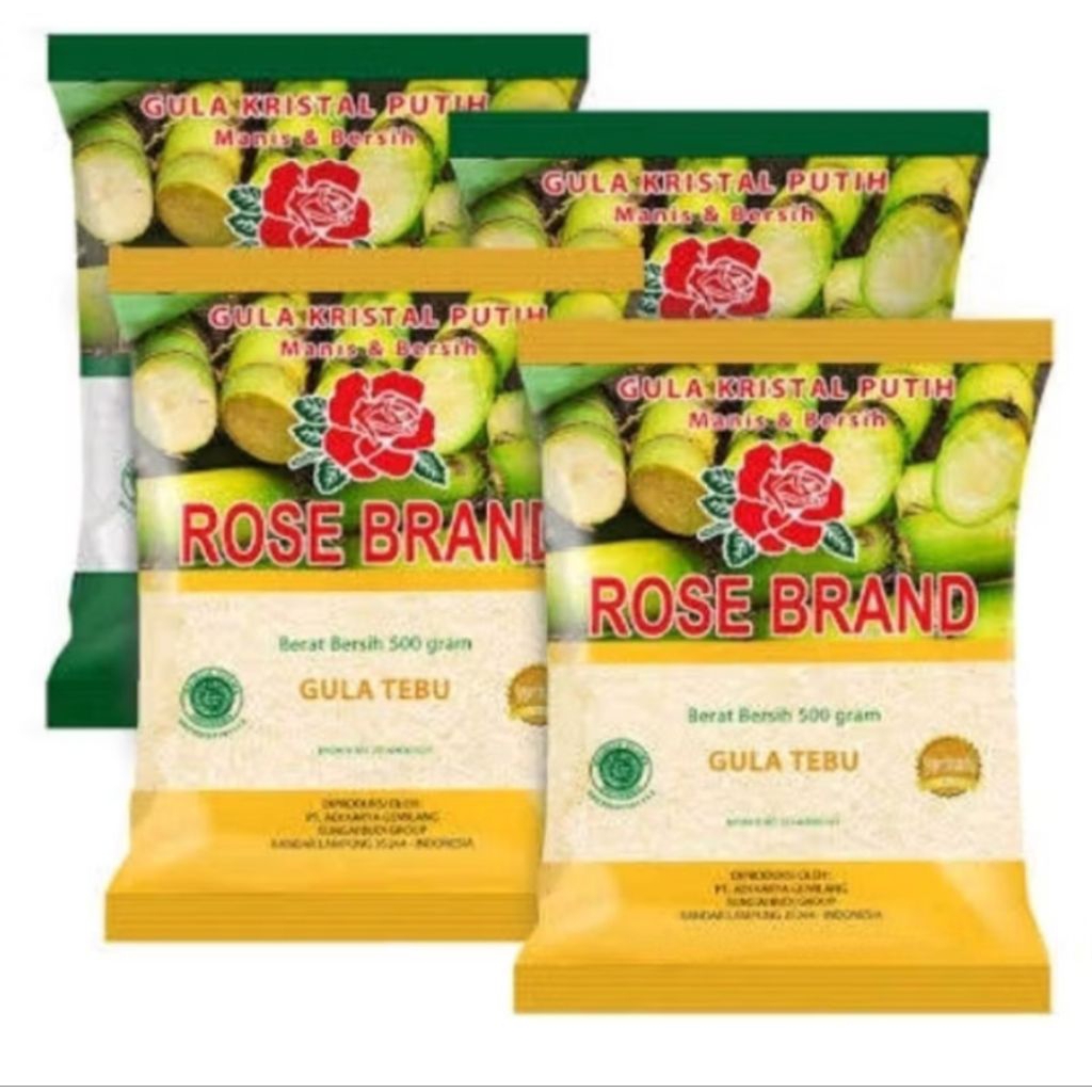 

Gula Pasir ROSE BRAND 1kg – 1 Sak Isi 10kg / 20kg