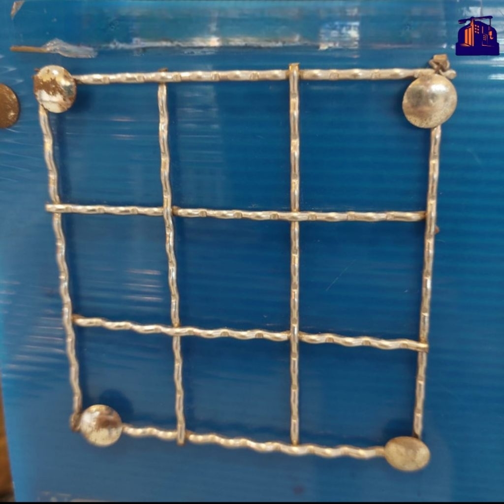 Kawat wiremesh SS304Anyaman Cacing 25mm x 2mm x 100cm/
meter