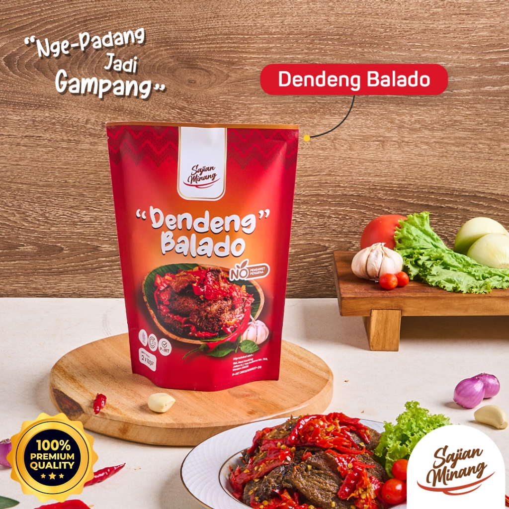 

Sajian Minang – Dendeng Sapi Ready to Eat Khas Padang | Lauk Instan Siap Saji