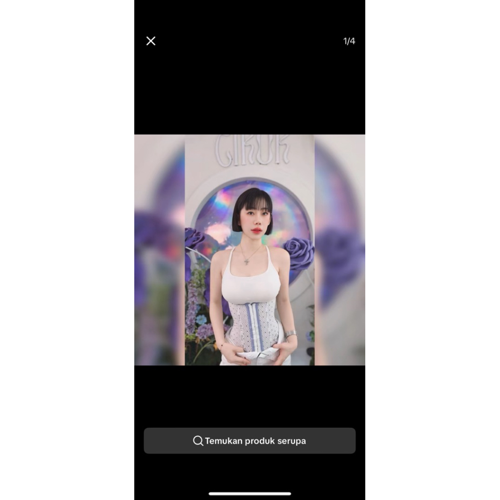 Korset cikor Type Lilacwhite