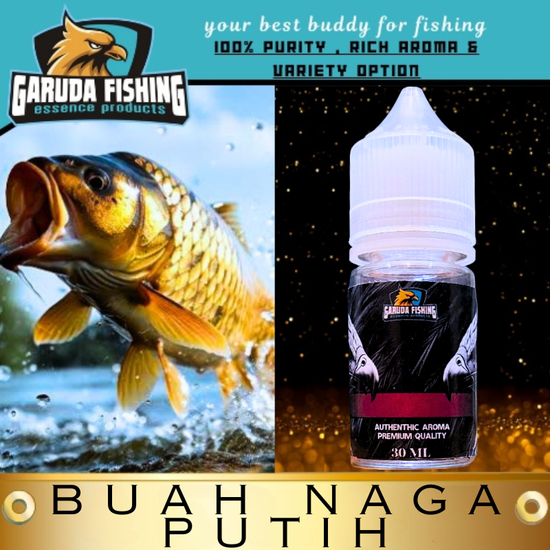 Essen Biang Buah Naga Putih Murni GARUDA Umpan Ikan Mas Lele Patin Mujair Bawal Galatama