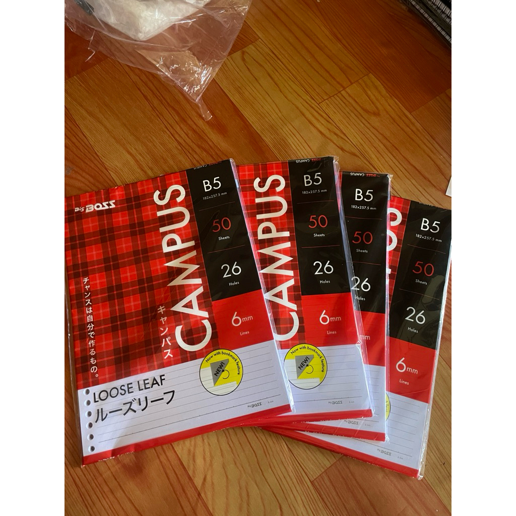 

Loose Leaf B5 isi 50 lembar GARIS BIG BOSS