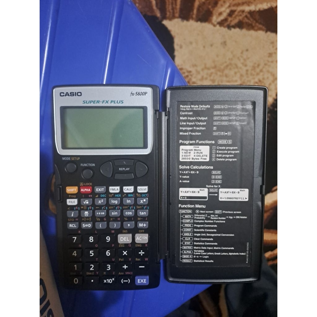 

casiofx5800p