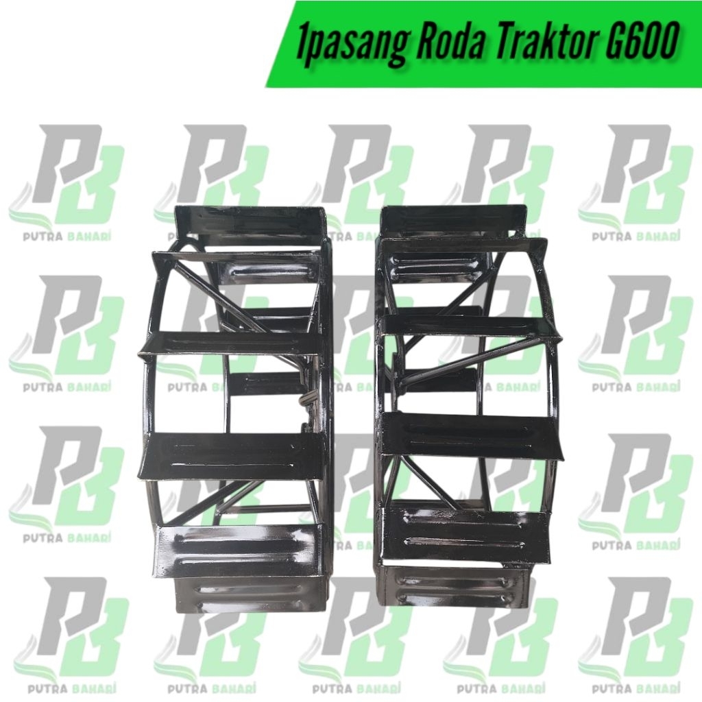 1Pasang Roda Besi Traktor Quick G600
