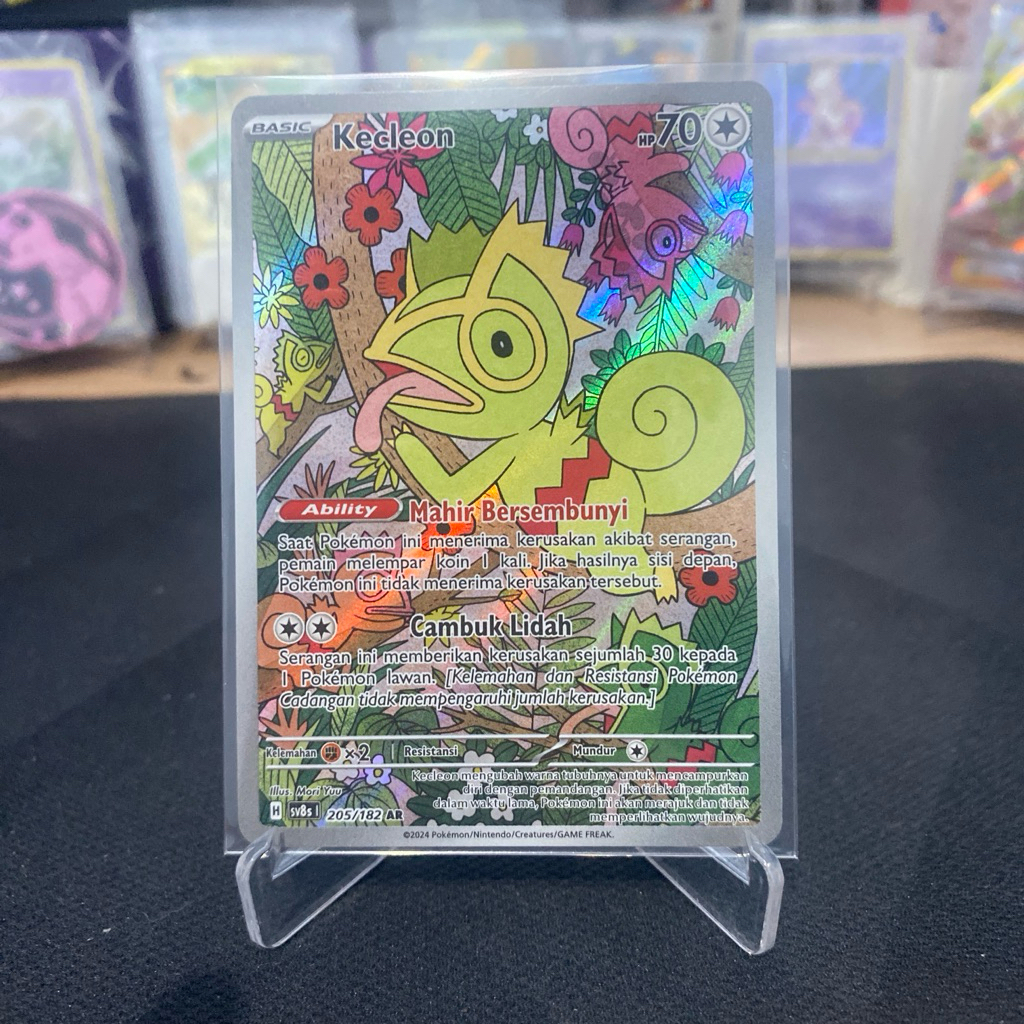 Kecleon AR 205/182 TCG Pokemon Kilat Rasi Indonesia