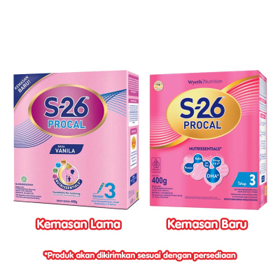 S26 PROCAL Tahap 3 Box 700gr / S26 Tahap 3 400gr