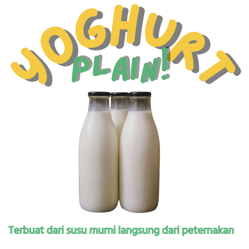 

YOGHURT PLAIN BISA BUAT BIANG ATAU STARTER ISI 100ml BISA BUAT 2L SUSU