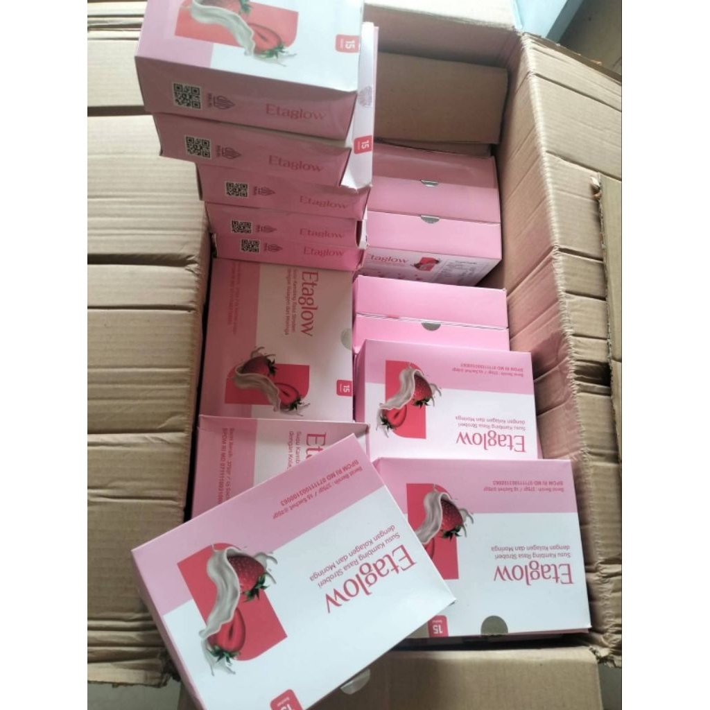 ETAGLOW SUSU KAMBING COLLAGEN ORIGINAL 1000% / BY FDN / JOSS COMMUNITY / JOSS 88 / READY MEDAN SIAP 