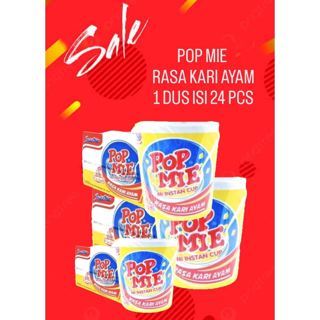 

POP MIE RASA KARI AYAM 1 DUS ISI 24 PCS