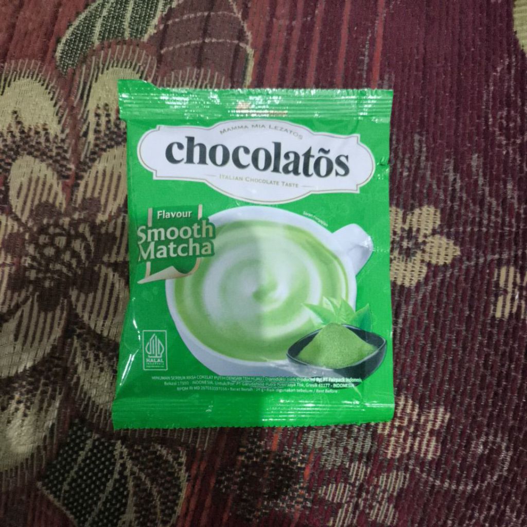 

GARUDAFOOD CHOCOLATOS FLAVOUR SMOOTH MATCHA 24 GR