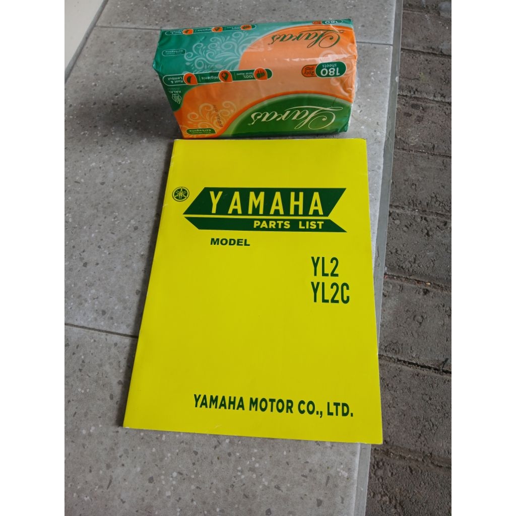 BUKU PART CATALOG YAMAHA YL2 JUMBO