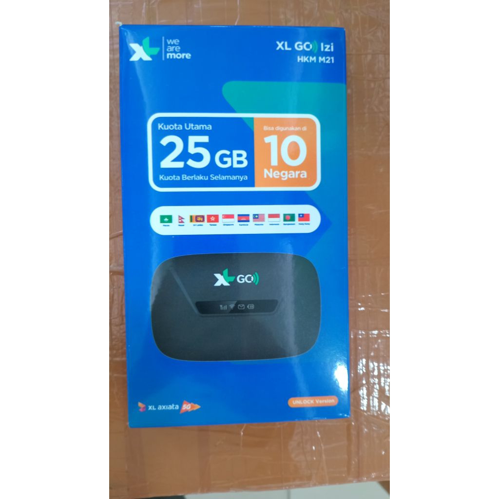 Modem Mifi 4G HKM M21 Xl Go 25gb Unlock