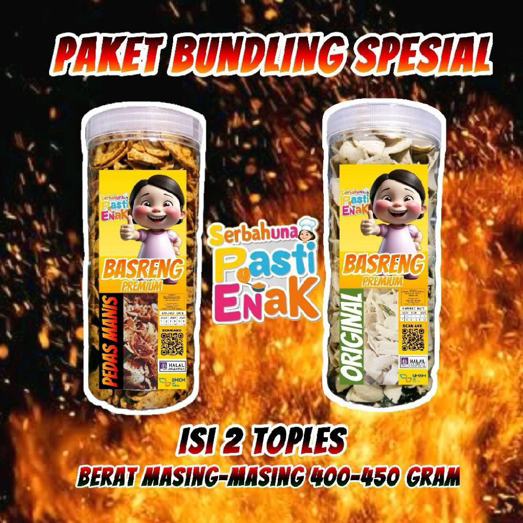 

BUNDLING SPESIAL BASRENG PREMIUM KEMASAN TOPLES ISI 2