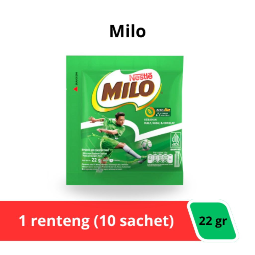 

Promo harga grosir susu Milo 1 renteng 22g