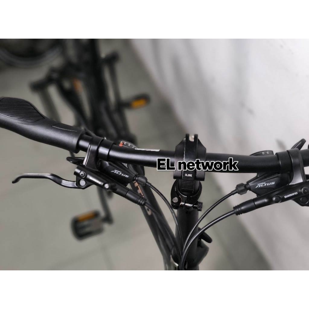 sepeda lipat united haste Q B internal 3 speed + external gear 9 speed