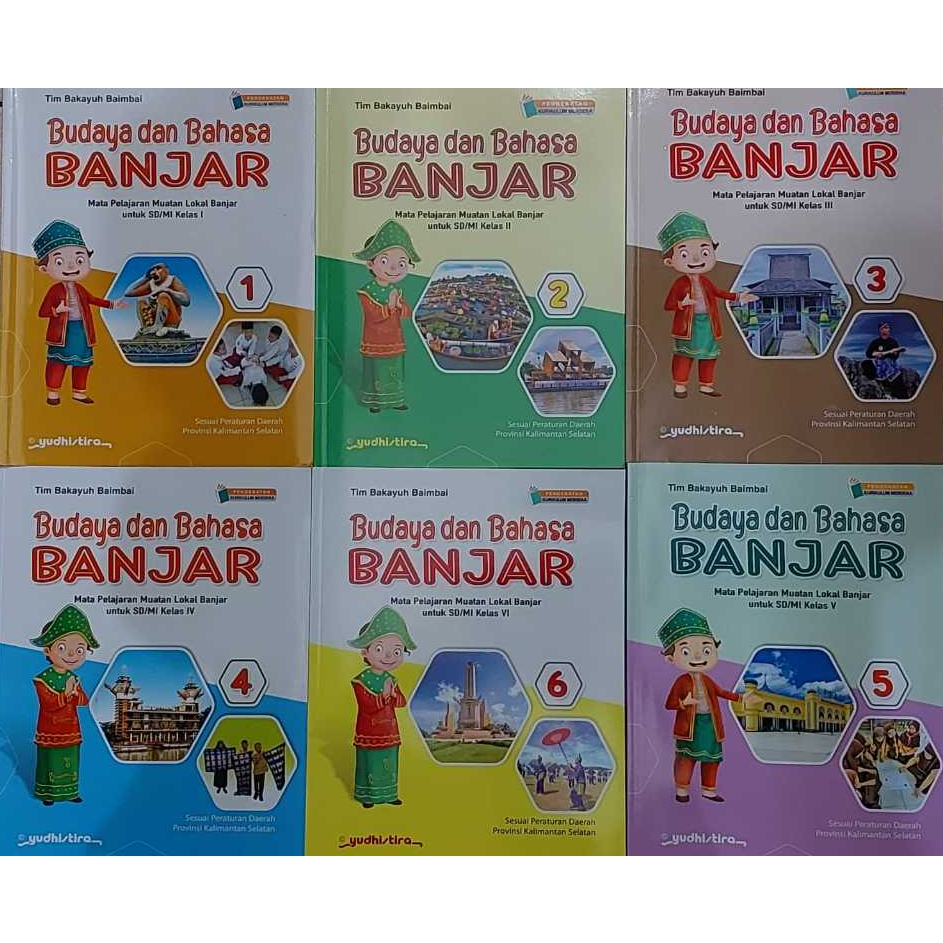packing dus Budaya dan Bahasa Banjar Muatan Lokal Banjar SD Yudhistira Kurikulum Merdeka